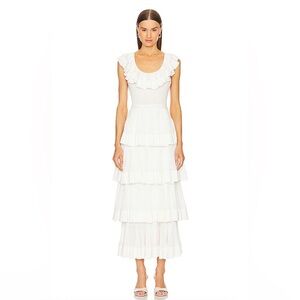 Zimmermann Natura Ruffled Dress